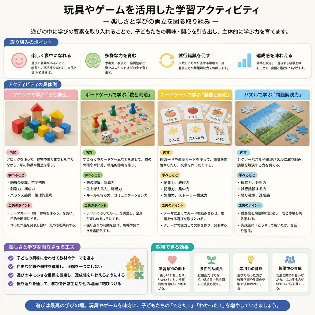 進化する学習方法：玩具を使った英会話