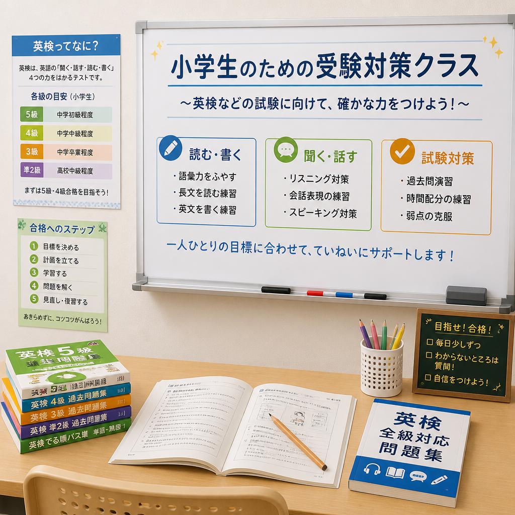 4. 受験対策も万全!