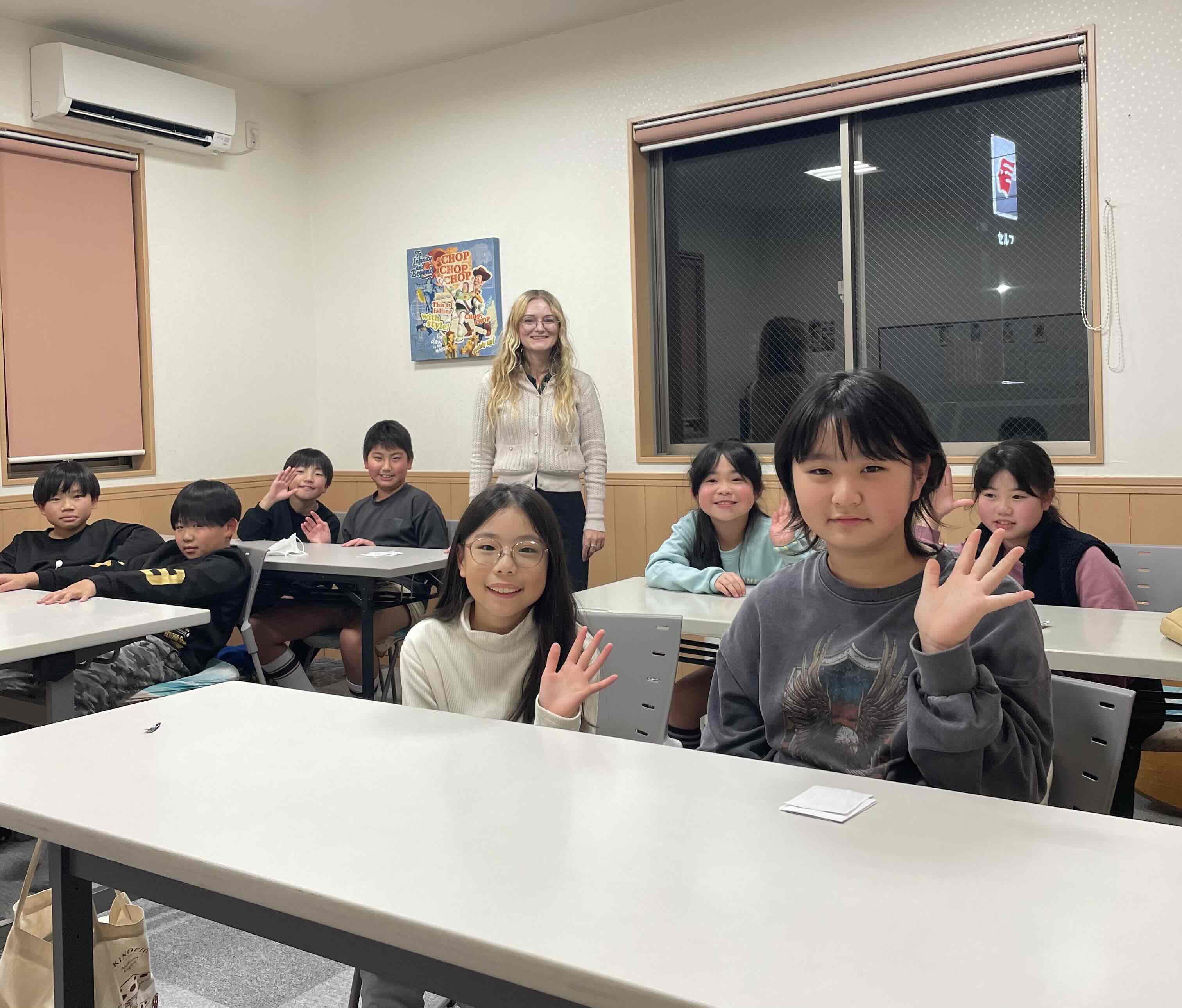 いわき市の小学生が夢中になる英会話体験を提供！