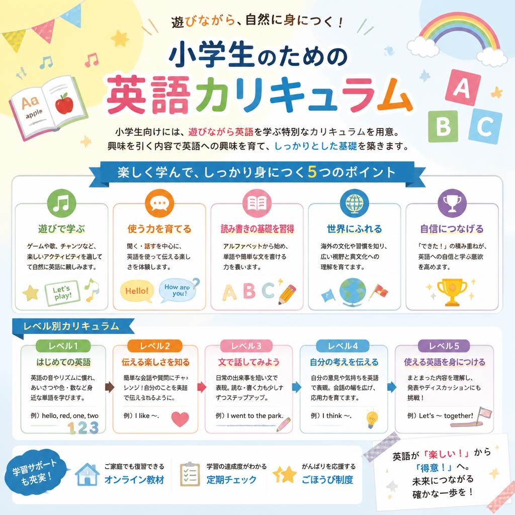小学生向けの特別カリキュラム