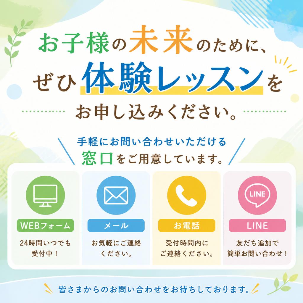 お問い合わせは今すぐ！