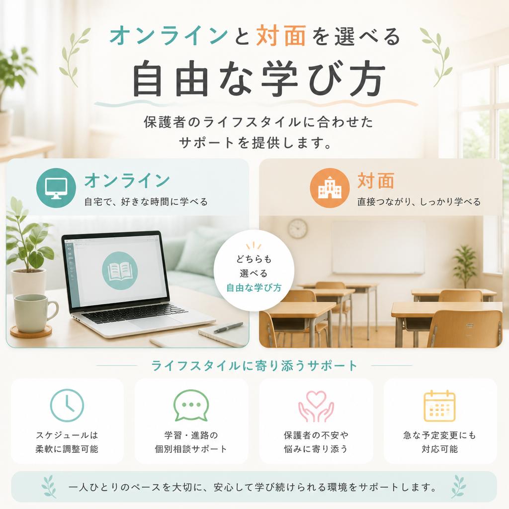 学びやすいフレキシブルなスタイル