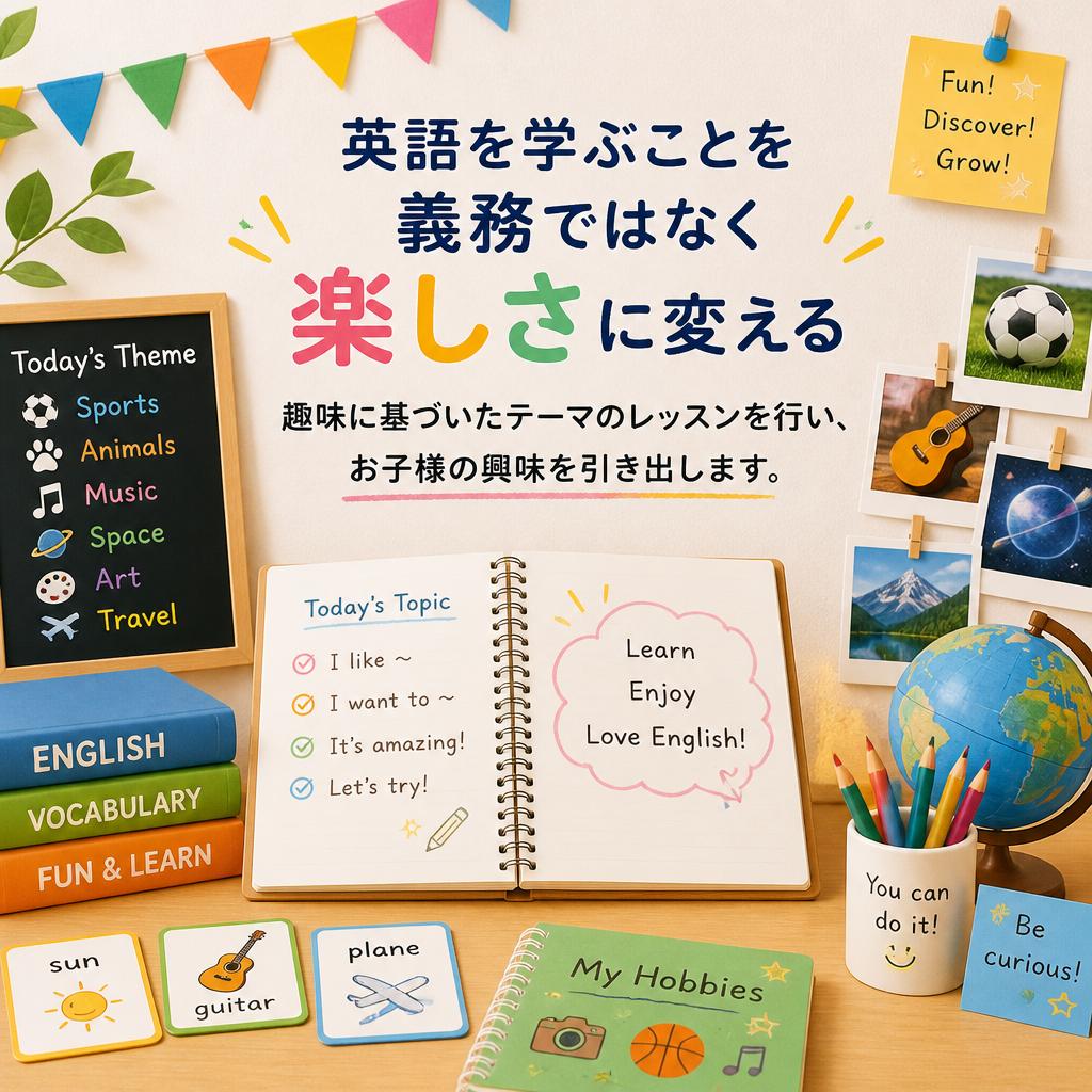 趣味感覚で学ぶ英会話