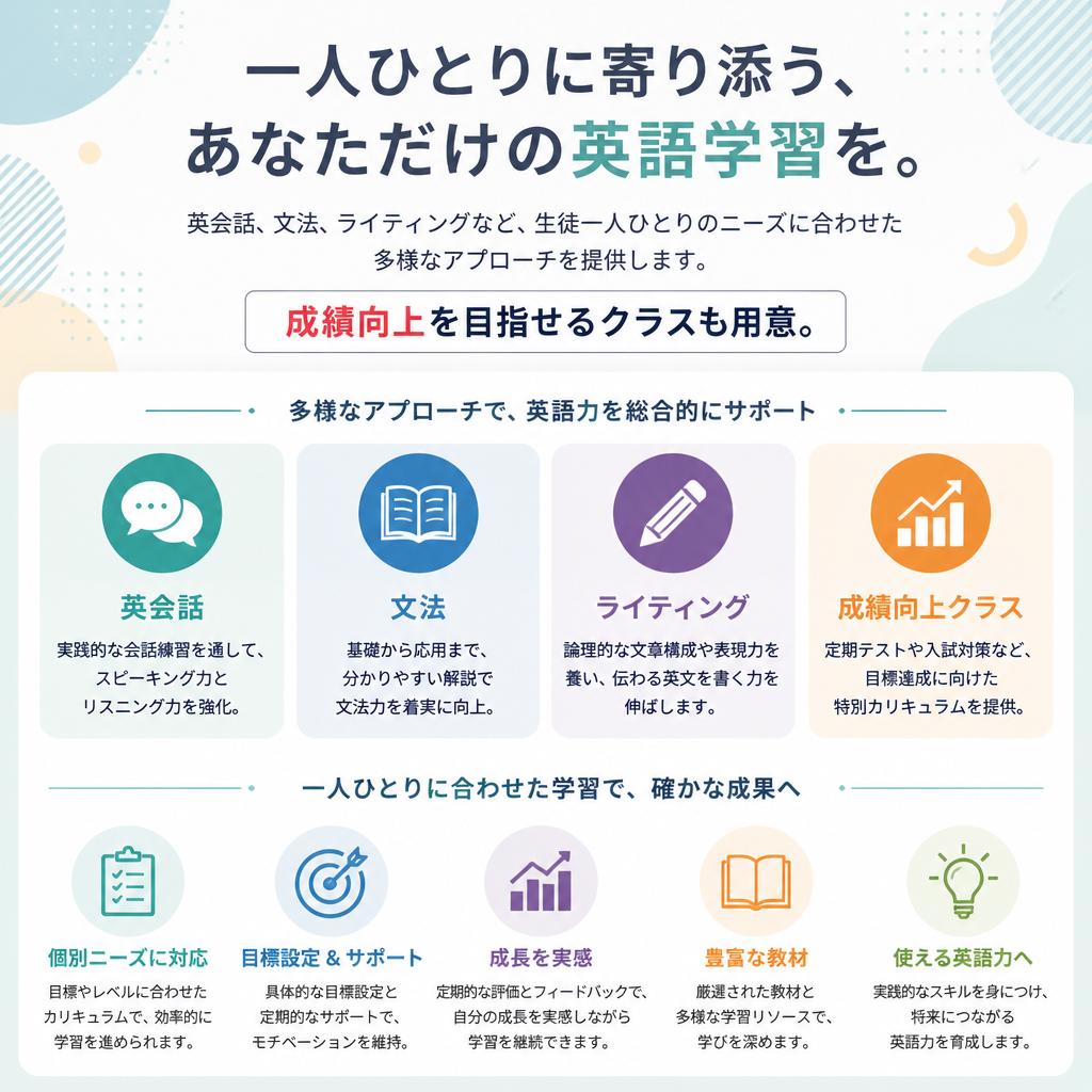 多様な学習プラン