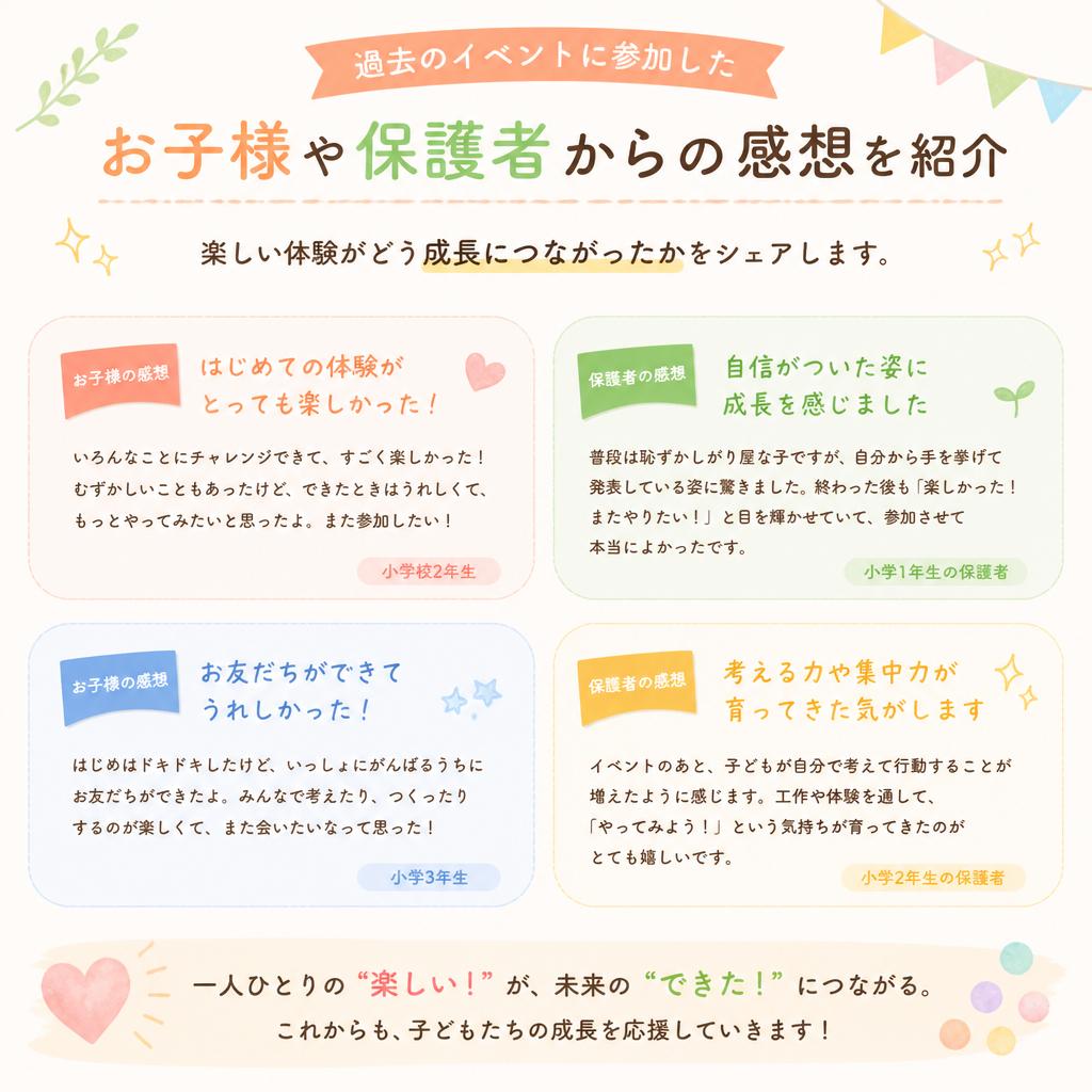 参加者の声