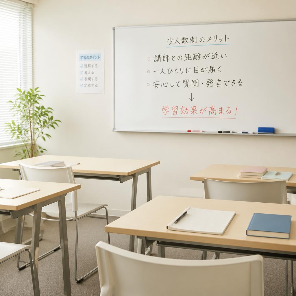 2. 少人数制のメリット