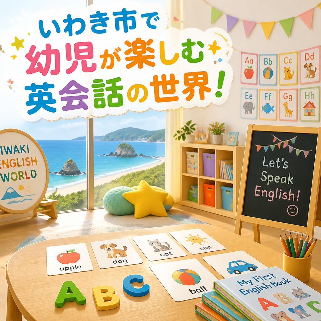 いわき市で幼児が楽しむ英会話の世界！