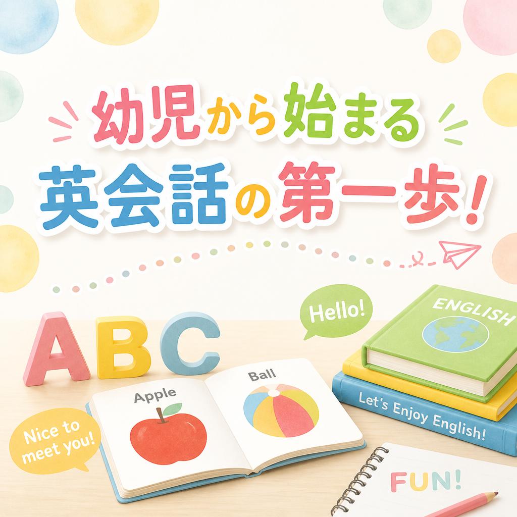 幼児から始まる英会話の第一歩！