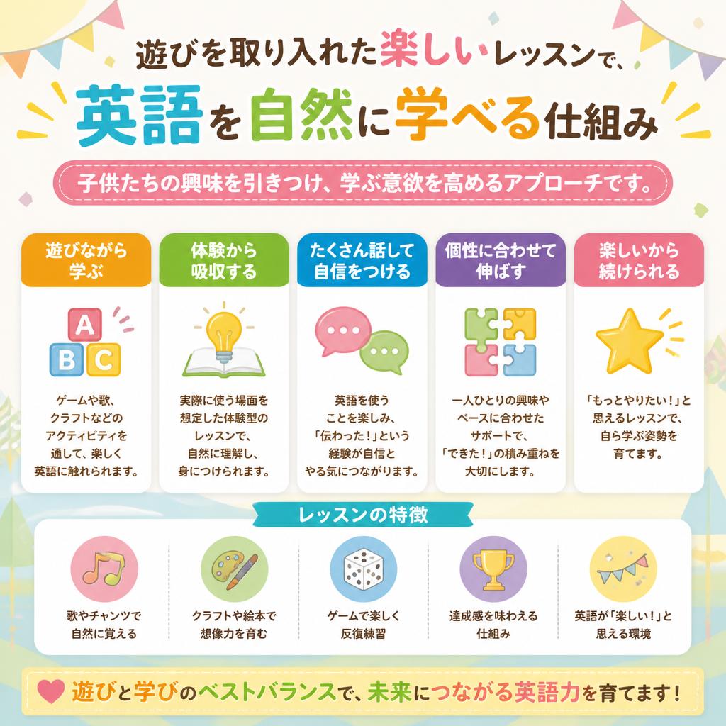 2. 小学生向けの楽しいレッスン